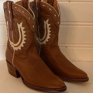 Brown TECOVAS Western Cowboy Boots